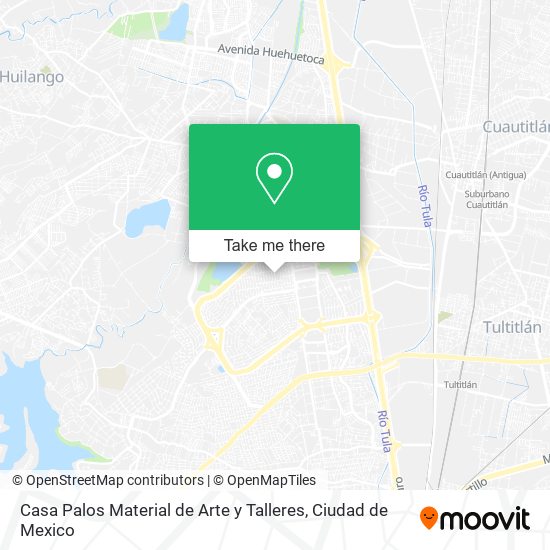 Casa Palos Material de Arte y Talleres map