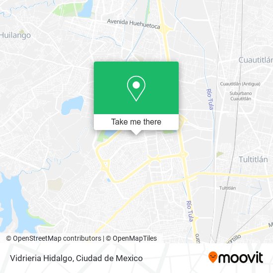 Vidrieria Hidalgo map