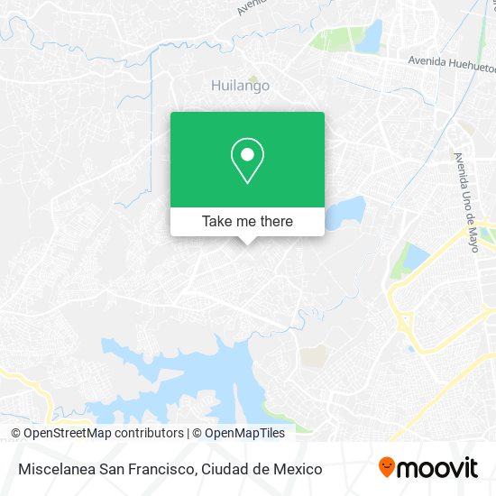 Mapa de Miscelanea San Francisco