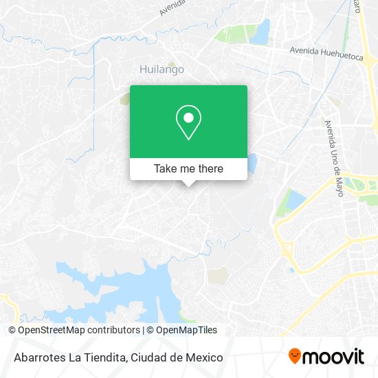 Abarrotes La Tiendita map