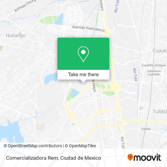 Comercializadora Rem map