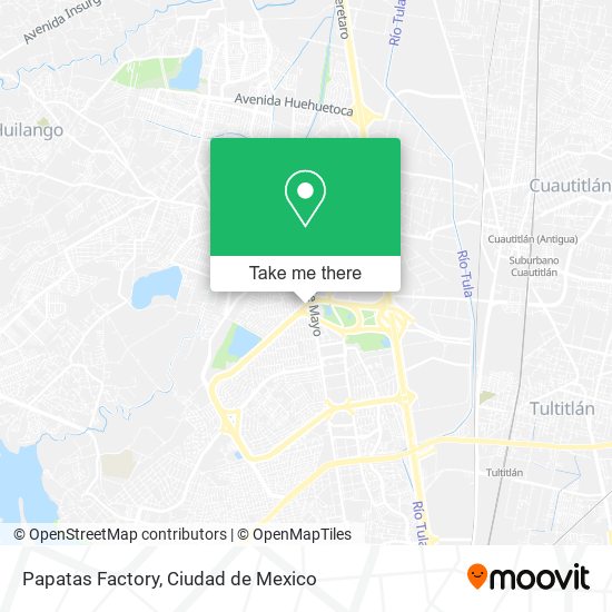 Mapa de Papatas Factory