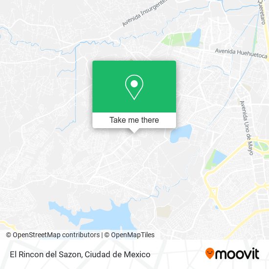 El Rincon del Sazon map