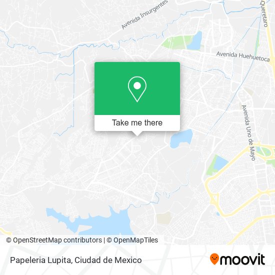 Papeleria Lupita map