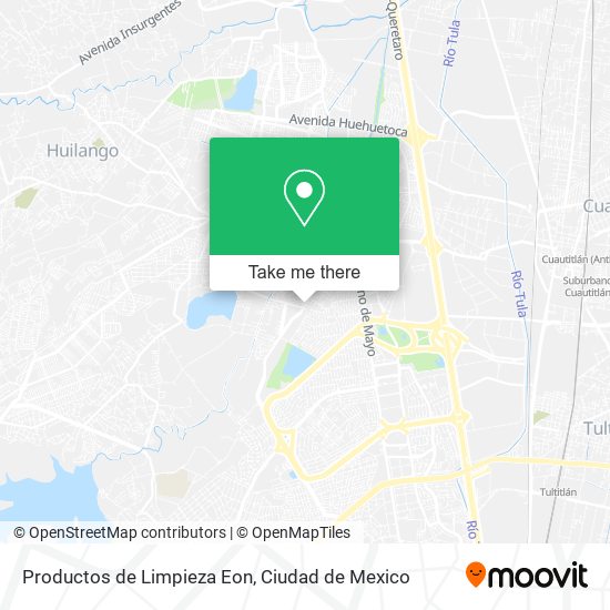 Productos de Limpieza Eon map