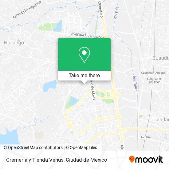 Cremeria y Tienda Venus map