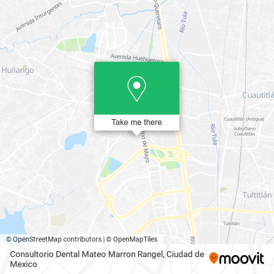 Mapa de Consultorio Dental Mateo Marron Rangel