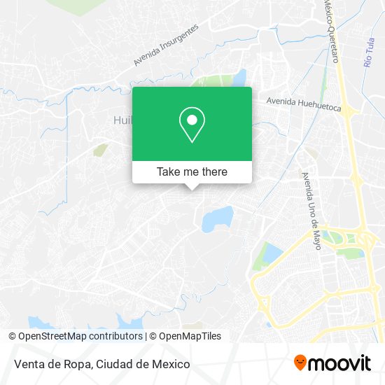 Venta de Ropa map