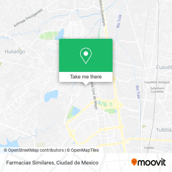 Farmacias Similares map