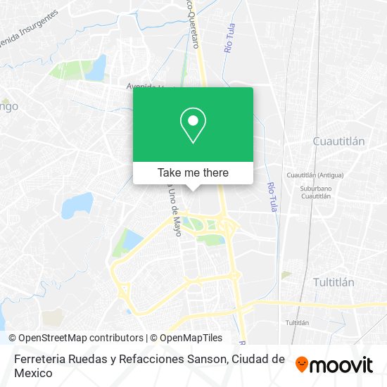 Ferreteria Ruedas y Refacciones Sanson map