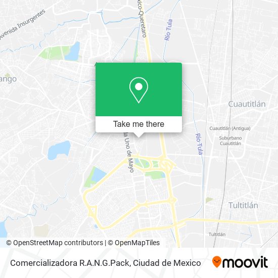 Comercializadora R.A.N.G.Pack map
