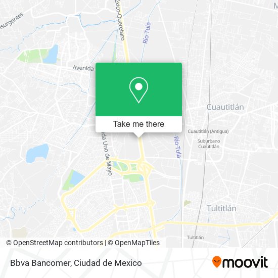 Bbva Bancomer map