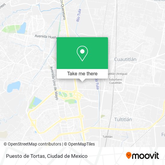 Mapa de Puesto de Tortas