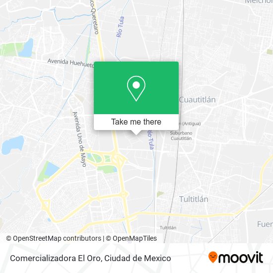 Comercializadora El Oro map