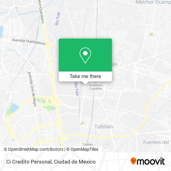 Mapa de Ci Credito Personal