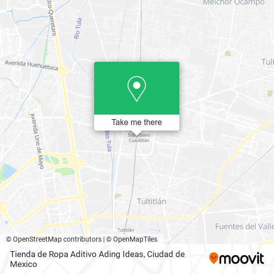 Tienda de Ropa Aditivo Ading Ideas map