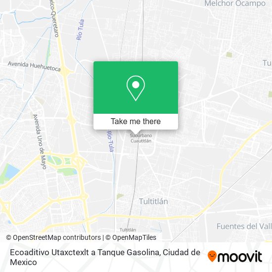 Mapa de Ecoaditivo Utaxctexlt a Tanque Gasolina