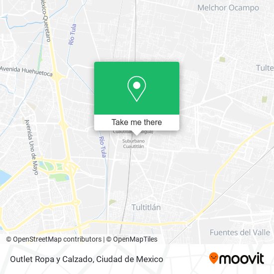 Outlet Ropa y Calzado map