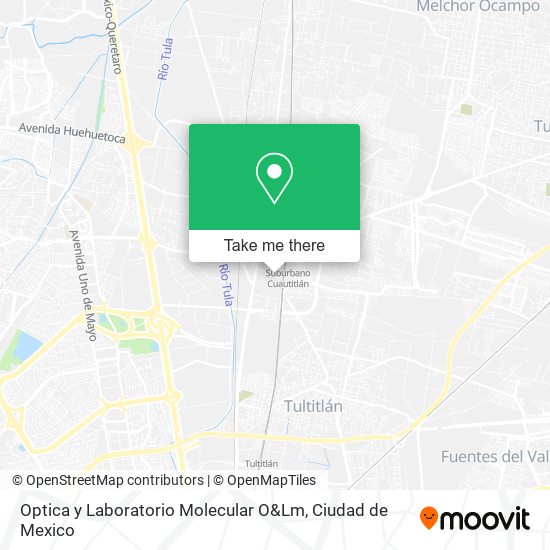 Mapa de Optica y Laboratorio Molecular O&Lm