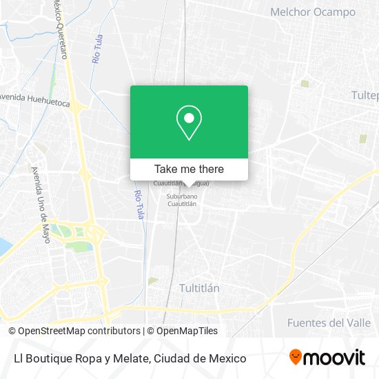 Mapa de Ll Boutique Ropa y Melate