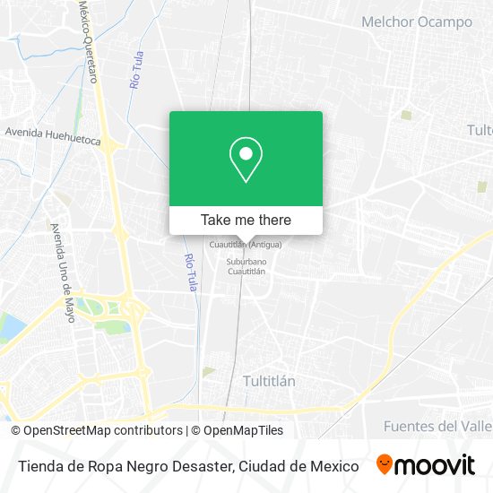 Tienda de Ropa Negro Desaster map