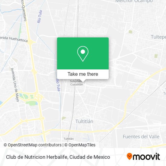 Mapa de Club de Nutricion Herbalife