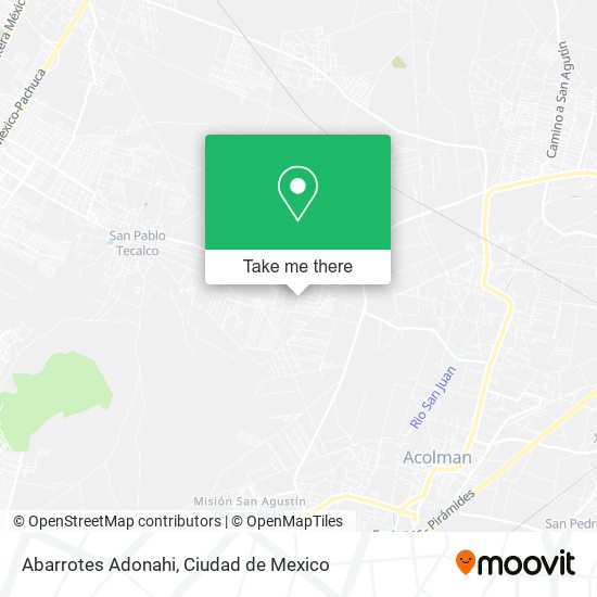 Abarrotes Adonahi map