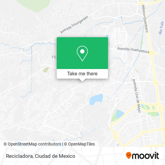 Recicladora map