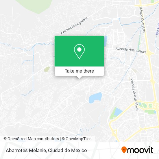 Abarrotes Melanie map