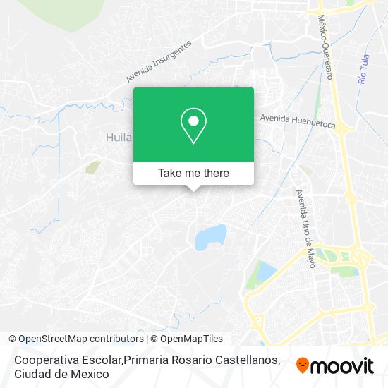 Cooperativa Escolar,Primaria Rosario Castellanos map