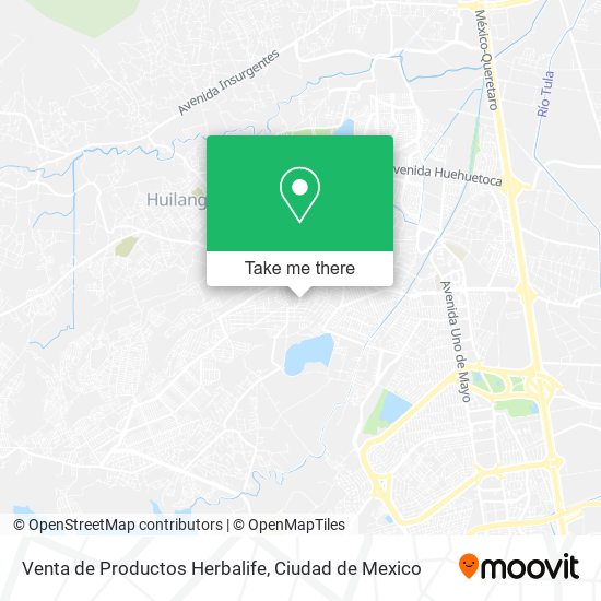 Venta de Productos Herbalife map