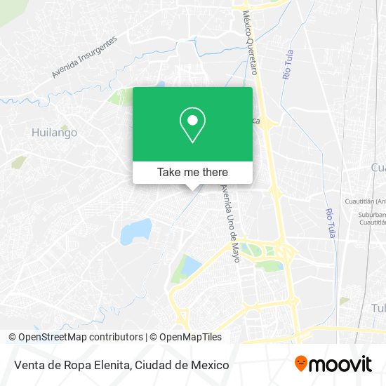 Venta de Ropa Elenita map