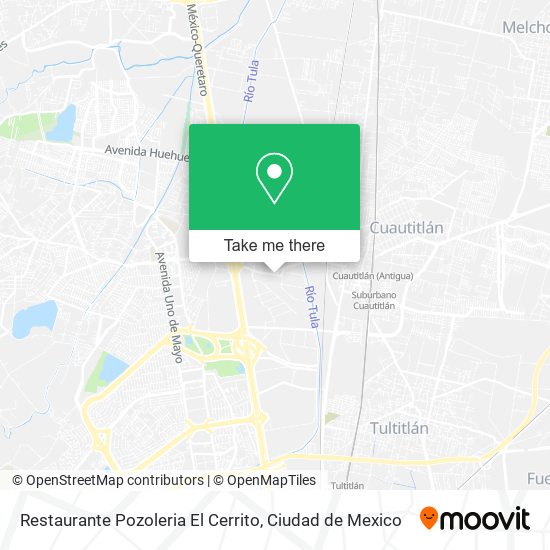 Restaurante Pozoleria El Cerrito map
