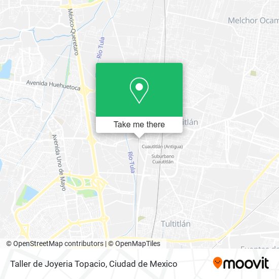 Mapa de Taller de Joyeria Topacio