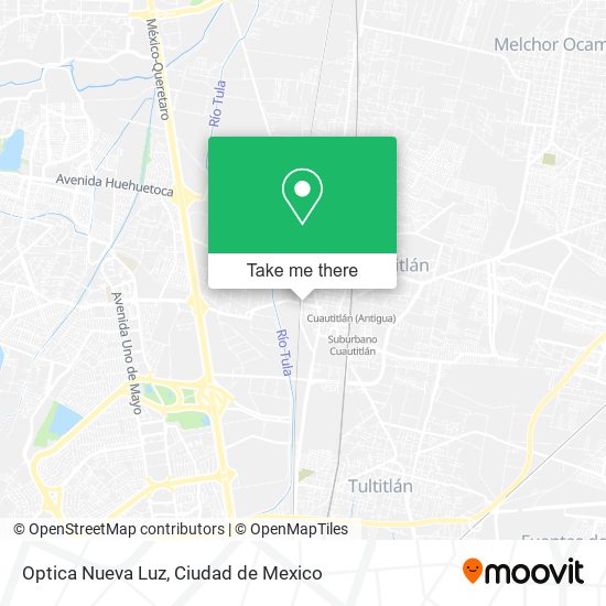 Optica Nueva Luz map