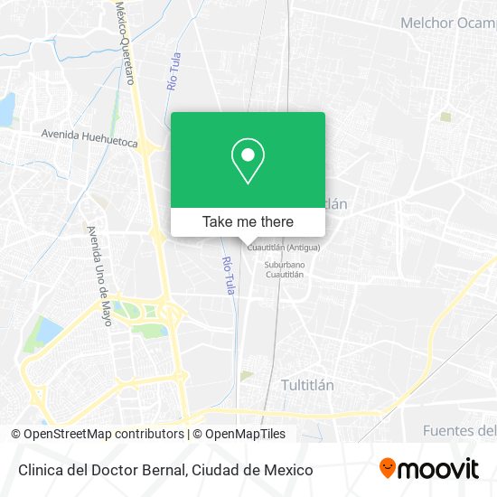 Clinica del Doctor Bernal map