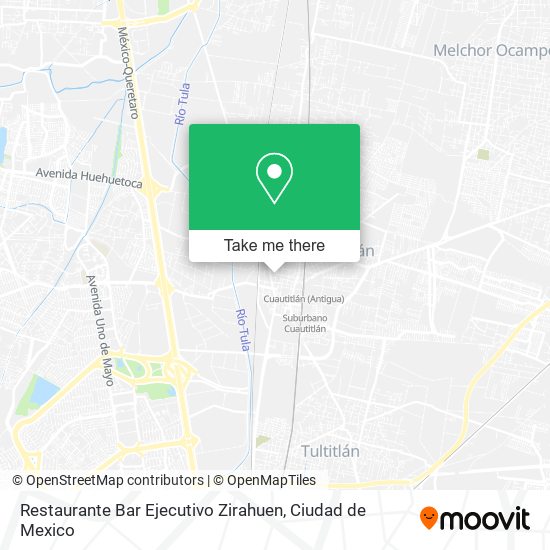 Restaurante Bar Ejecutivo Zirahuen map