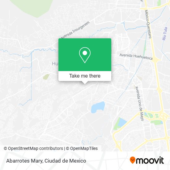 Abarrotes Mary map