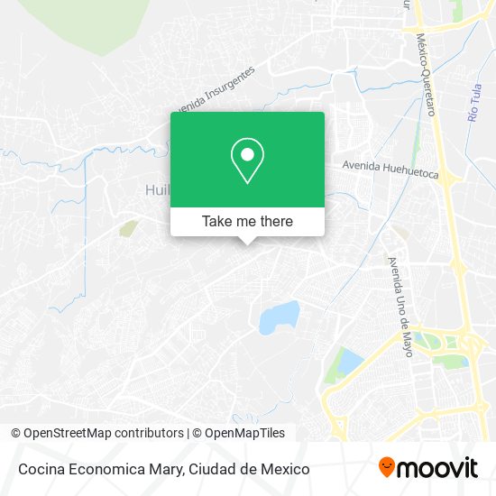 Cocina Economica Mary map