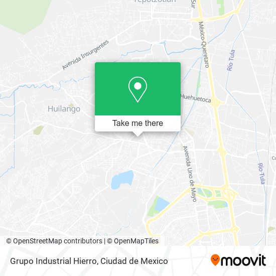 Mapa de Grupo Industrial Hierro