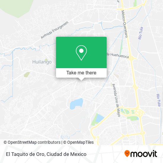 El Taquito de Oro map