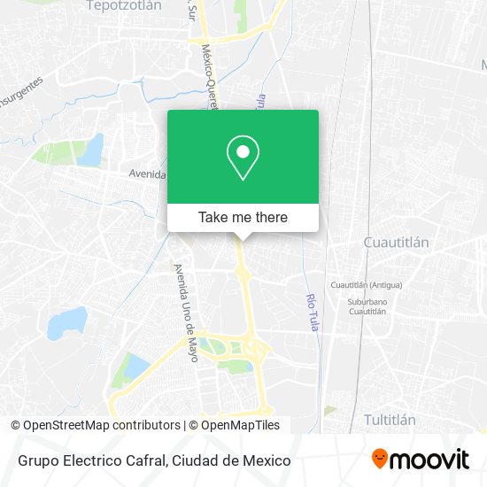 Grupo Electrico Cafral map