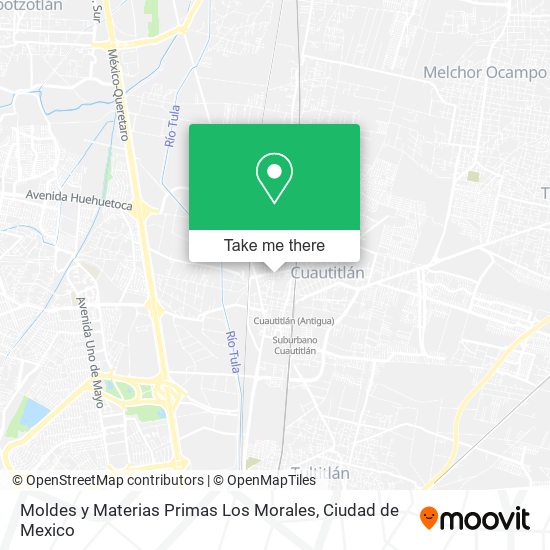 Moldes y Materias Primas Los Morales map