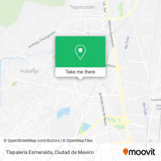 Tlapaleria Esmeralda map