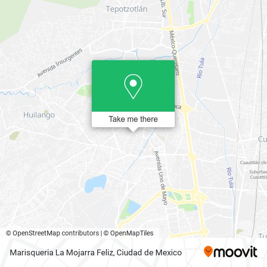 Marisqueria La Mojarra Feliz map