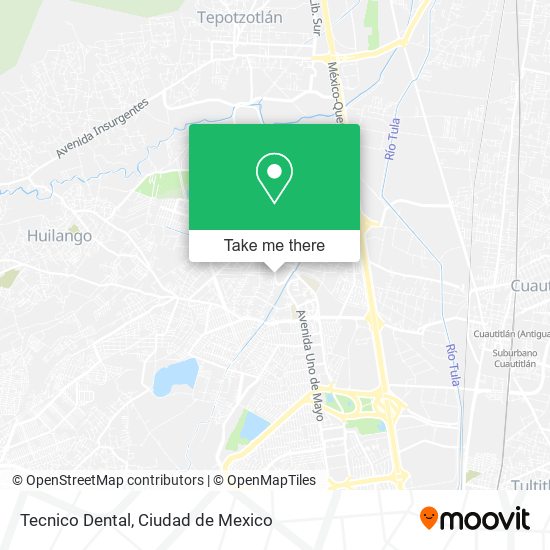 Mapa de Tecnico Dental