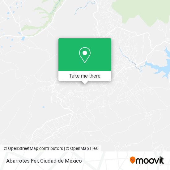 Abarrotes Fer map