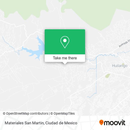 Mapa de Materiales San Martin