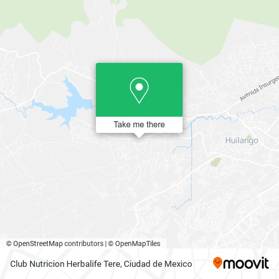 Club Nutricion Herbalife Tere map