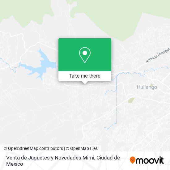 Venta de Juguetes y Novedades Mimi map